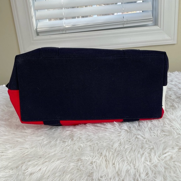 TOMMY HILFIGER ~ TH Flag Tote ~ Navy/Red/White ~ NWT! - Picture 6 of 9
